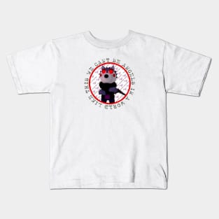 We Can’t Be Angels… - Willow Wolf (Roblox Piggy) Kids T-Shirt